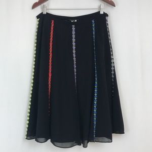 Anthropologie Skirt Black 12